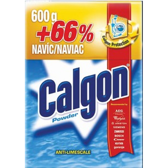 Calgon odstraňovač vodního kamene 600 g + 400 g