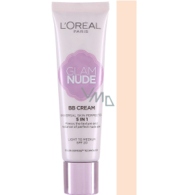 Loreal Paris Glam Nude Magique 5v1 SPF20 BB krém Light To Medium 30 ml