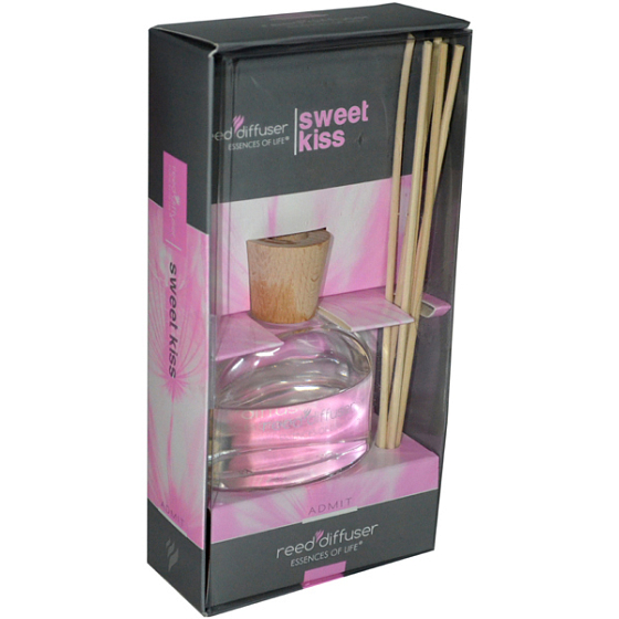 Reed Diffuser Sweet Kiss vonné tyčinky osvěžovač vzduchu 50 ml