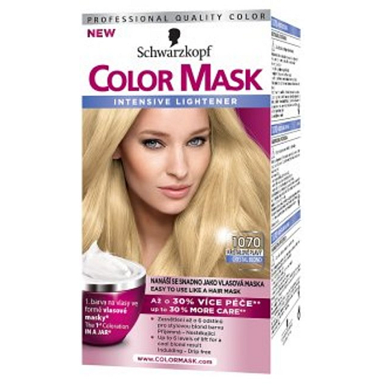 Schwarzkopf Color Mask barva na vlasy 1070 Křišťálově plavý