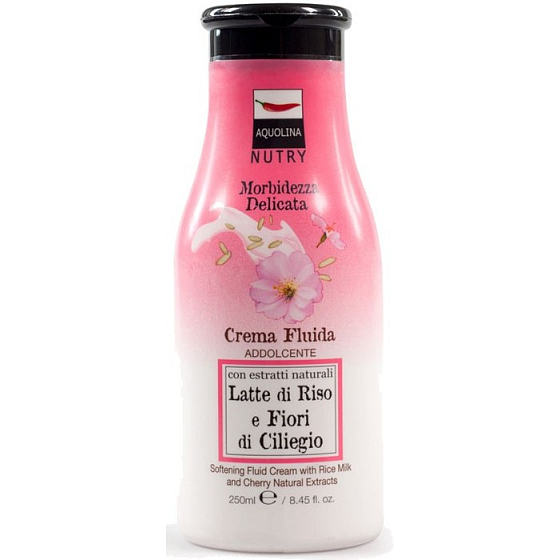 Aquolina Nutry Rice Milk & Cherry tělové mléko 250 ml