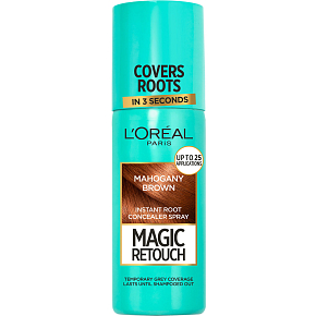 L'Oréal Magic Retouch Mahagony brown zakrytí odrostů, 75 ml