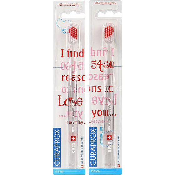 Curaprox CS 5460 Ultra Soft Valentines Edition zubní kartáček 2 kusy