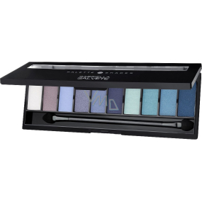 Gabriella Salvete Palette 10 Shades paleta očních stínů se zrcátkem a aplikátorem 04 Aqua 12 g