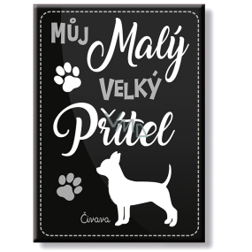 Nekupto Mazlíčci magnet Čivava 66 x 90 x 2 mm