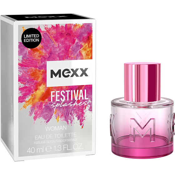 Mexx Festival Splashes Woman toaletní voda 40 ml