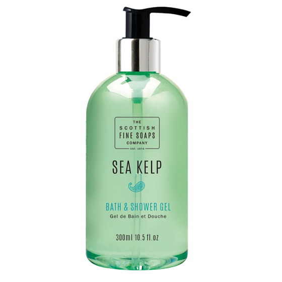 Scottish Fine Soaps Mořská řasa koupelový a sprchový gel dávkovač 300 ml