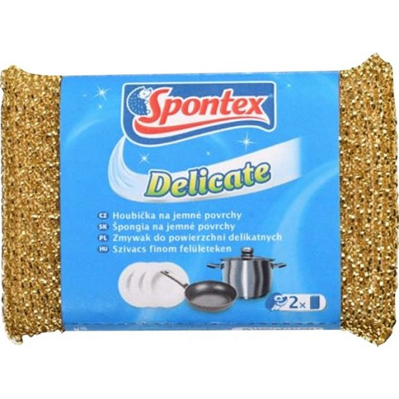 Spontex Delicate čisticí polštářek, houbička na jemné povrchy 1 kus