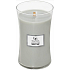 WoodWick Lavender & Cedar - Levandule a Cedr vonná svíčka s dřevěným knotem a víčkem sklo velká 609 g