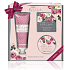 Baylis & Harding Růže, Vlčí mák a Vanilka sprchový krém 130 ml + tělové máslo 100 ml + toaletní mýdlo 150 g, kosmetická sada pro ženy
