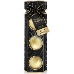 Baylis & Harding Mandarinka a Grapefruit šumivá koule do koupele 3 x 100 g, kosmetická sada pro ženy