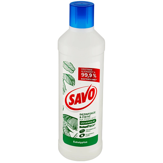 Savo Botanitech univerzální dezinfekce a čistič na podlahy 1 l