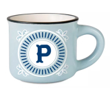 Albi Espresso hrneček - písmeno P 45 ml
