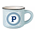 Albi Espresso hrneček - písmeno P 45 ml