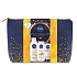 Nivea Q10 & Vitamin Care Firming zpevňující tělové mléko 400 ml + Nivea Apricot sprchový gel 250 ml + Nivea Anti Age Q10 krém na ruce 100 ml + kosmetická etue, kosmetická sada pro ženy