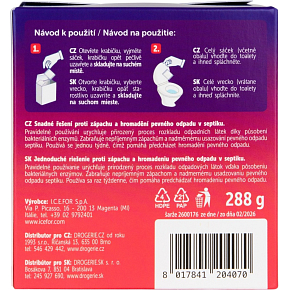 Forte Professional biologický aktivátor septiků 16 dávek