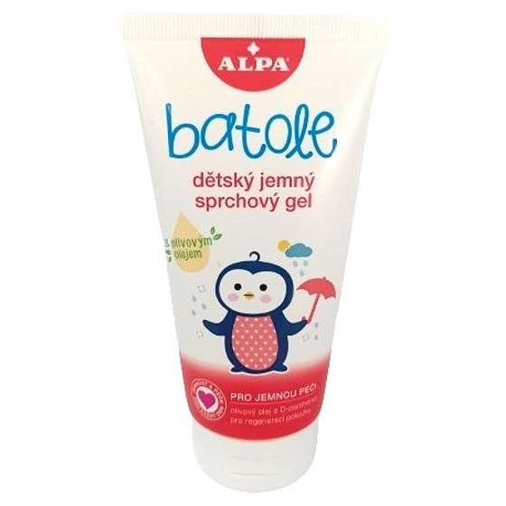 Alpa Batole jemný sprchový gel s olivovým olejem pro děti 150 ml