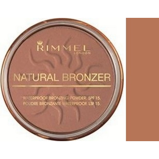 Rimmel London Natural Bronzer pudr 022 Sun Bronze 14 g