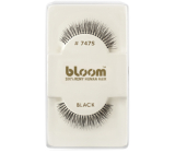 Bloom Natural nalepovací řasy z přírodních vlasů obloučkové černé č. 747S 1 pár