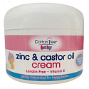 Cotton Tree Baby Zinc & Castor Oil Cream zinková krémová mast na opruzeniny pro děti 200 g