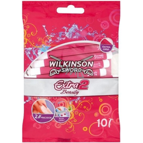 Wilkinson Lady Extra 2 Beauty jednorázový holicí strojek 10 kusů