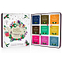 English Tea Shop Bio Prémiová bílá kolekce - Bílá Vánoční noc + Náboj Chai-e + Irské vánoce + Káva a kakao + Mátový punč + Přízračné koření + Silná broskev + Sváteční povzbuzení + Zimní rovnováha, 72 kusů čajů, 9 příchutí, 108 g, dárková sada v plechové dóze