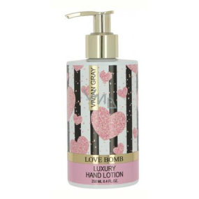 Vivian Gray Love Bomb luxusní mléko na ruce s dávkovačem 250 ml