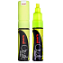 Uni Mitsubishi Chalk Marker Křídový popisovač fluo-žlutý 8 mm, PWE-8K