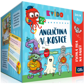 Albi Kvído Angličtina v kostce rychlá hra na paměť, věk 7+