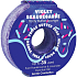 Bomb Cosmetics Violet Beauregarde Donut přírodní sprchová masážní koupelová houba s vůní 165 g