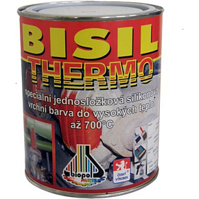 Bisil Thermo žáruvzdorná barva 700 °C, stříbrná, 80 g