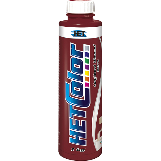 Het Hetcolor malířská tónovací barva, 0280 hnědá tmavá, 1 kg