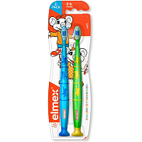 Elmex dětský zubní kartáček 3-6 let 2-pack