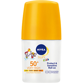 Nivea Sun Kids Sensitive protect & play OF 50 dětské mléko na opalování, 50 ml Nivea Sun Kids Sensitive protect & play OF 50 dětské mléko na opalování, 50 ml