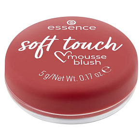 Essence pěnová tvářenka soft touch 40 Blushing Berry 10 Cozy Clay 10 ml