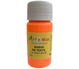 Art e Miss Barva na světlý textil 73 Neon oranžová 40 g