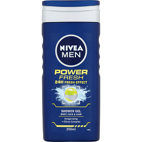 Nivea Men Power sprchový gel, 250 ml Nivea Men Power sprchový gel, 250 ml