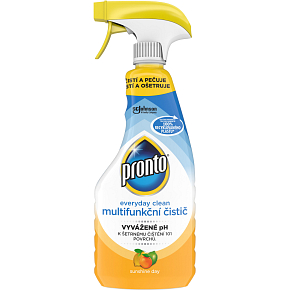Pronto 5v1 Multifunkční čistič na různé povrchy, rozprašovač, 500 ml Pronto 5v1 Multifunkční čistič na různé povrchy, rozprašovač, 500 ml