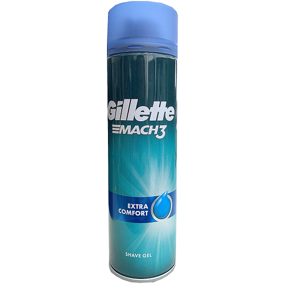 Gillette Mach3 Extra Comfort gel na holení pro muže 200 ml
