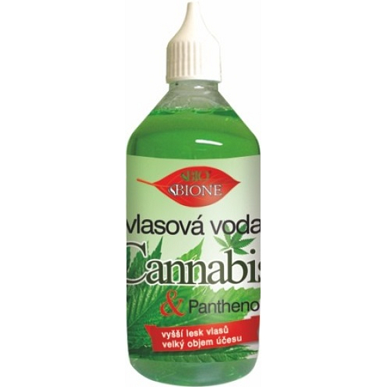 Bione Cosmetics Cannabis & Panthenol vlasová voda 215 ml