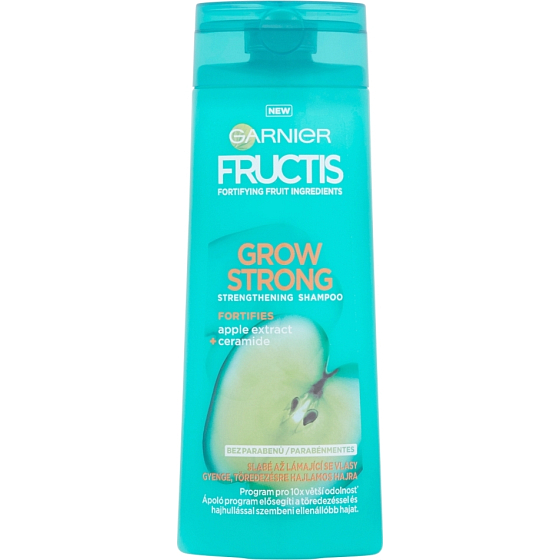 Garnier Fructis Grow Strong posilující šampon pro slabé vlasy s tendencí vypadávat 250 ml