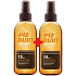 Piz Buin Wet Skin SPF15 transparentní sluneční sprej 150 ml + SPF15 transparentní sluneční sprej 150 ml, duopack