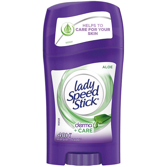 Lady Speed Stick Derma + Care Aloe antiperspirant deodorant stick pro ženy 45 g