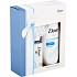 Dove Gentle Exfoliating sprchový gel 250 ml + toaletní mýdlo 100 g + mycí houba, kosmetická sada