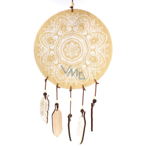Nekupto Home Decor Dřevěná dekorace lapač snů 20 cm