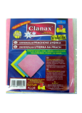 Clanax Univerzální prachová utěrka viskóza 38 x 35 cm 3 kusy