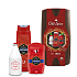 Old Spice Captain Wooden Barrel deodorant stick 50 ml + 2v1 sprchový gel na tělo a vlasy 250 ml + voda po holení 100 ml + barel, kosmetická sada pro muže