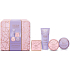 Baylis & Harding Jojoba, Vanilka a Mandle sprchový krém 50 ml + krém na ruce 50 ml + tuhé mýdlo 50 g + tělové máslo 50 ml + plechová dóza, kosmetická sada pro ženy