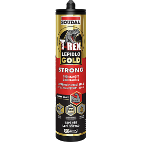 Soudal T-Rex Gold Strong montážní lepidlo, 290 ml