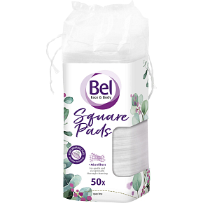 Bel Beauty odličovací tampony čtvercové 50 ks